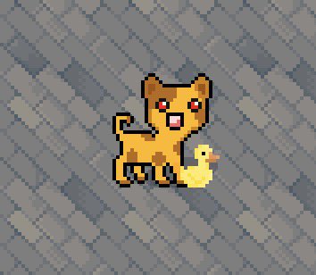 aly_ronin's tweet photo. Dreams do come true! ✨ At last, I’m able to own a golden OG cat from @Pixelcatclub and use it as my avatar in @pixels_online! 🐱🌟 Big shoutout to @slonksol for sponsoring this cat! 🙌💜💜💜 https://t.co/aiELHOZ5I5