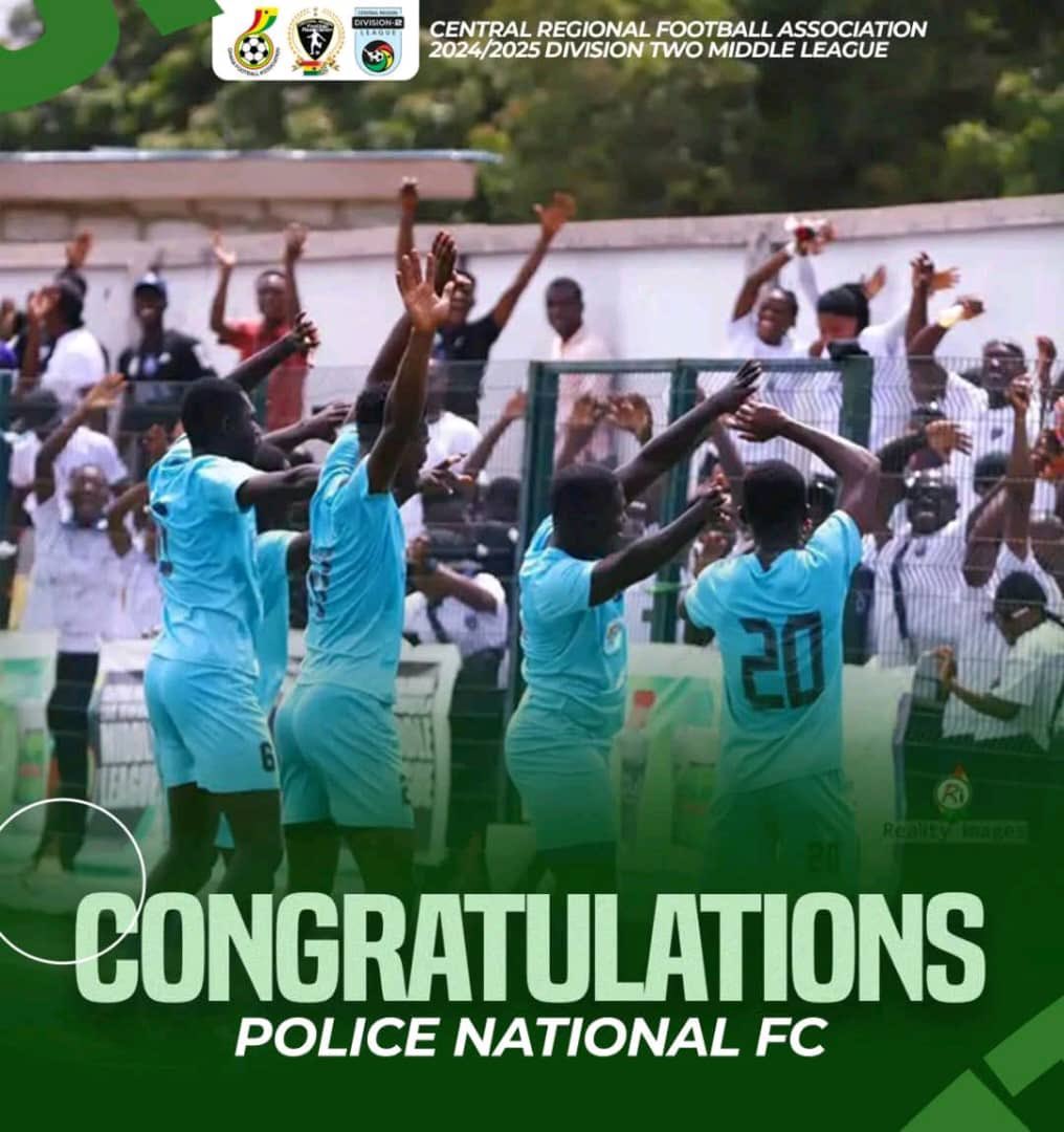 JeffSportsTv (@jeffsportstv) on Twitter photo Kudos to <a href="/PNationals_fc/">Police National Football Club 🇬🇭</a> (Police National FC) on beating their opponents Fettehman United 4-3 on penalty shootout to win the Central Regional Middle League Playoffs🏆 and also the coveted spot to play in the 2025/2026 <a href="/DivisionOneGH/">🇬🇭 Access Bank Division One League</a> (Access Bank Division One League Zone 2). 🤩💥 Kudos to <a href="/PNationals_fc/">Police National Football Club 🇬🇭</a> (Police National FC) on beating their opponents Fettehman United 4-3 on penalty shootout to win the Central Regional Middle League Playoffs🏆 and also the coveted spot to play in the 2025/2026 <a href="/DivisionOneGH/">🇬🇭 Access Bank Division One League</a> (Access Bank Division One League Zone 2). 🤩💥