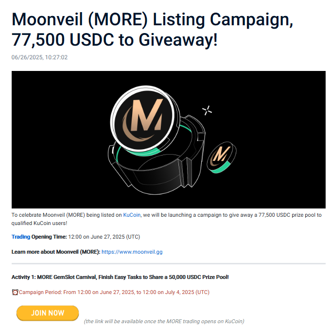 Mc_Peter10's tweet photo. Will be joining the $MORE listing event on #KuCoin 🥰
Lots of ways to earn from 77.5K $USDC in total rewards 🚀

news:
https://t.co/92sCgDCNwq

$XDC $RENDER $BAD $LTC $SUI $AITECH $PENGU $TAO $BNB $TAG $HBAR $BTC $SWELL $BUN $ALGO $GNS $KAS $MOVE $DATA #TRADINGTIPS #CryptoLaunch https://t.co/DdfH64rDGb