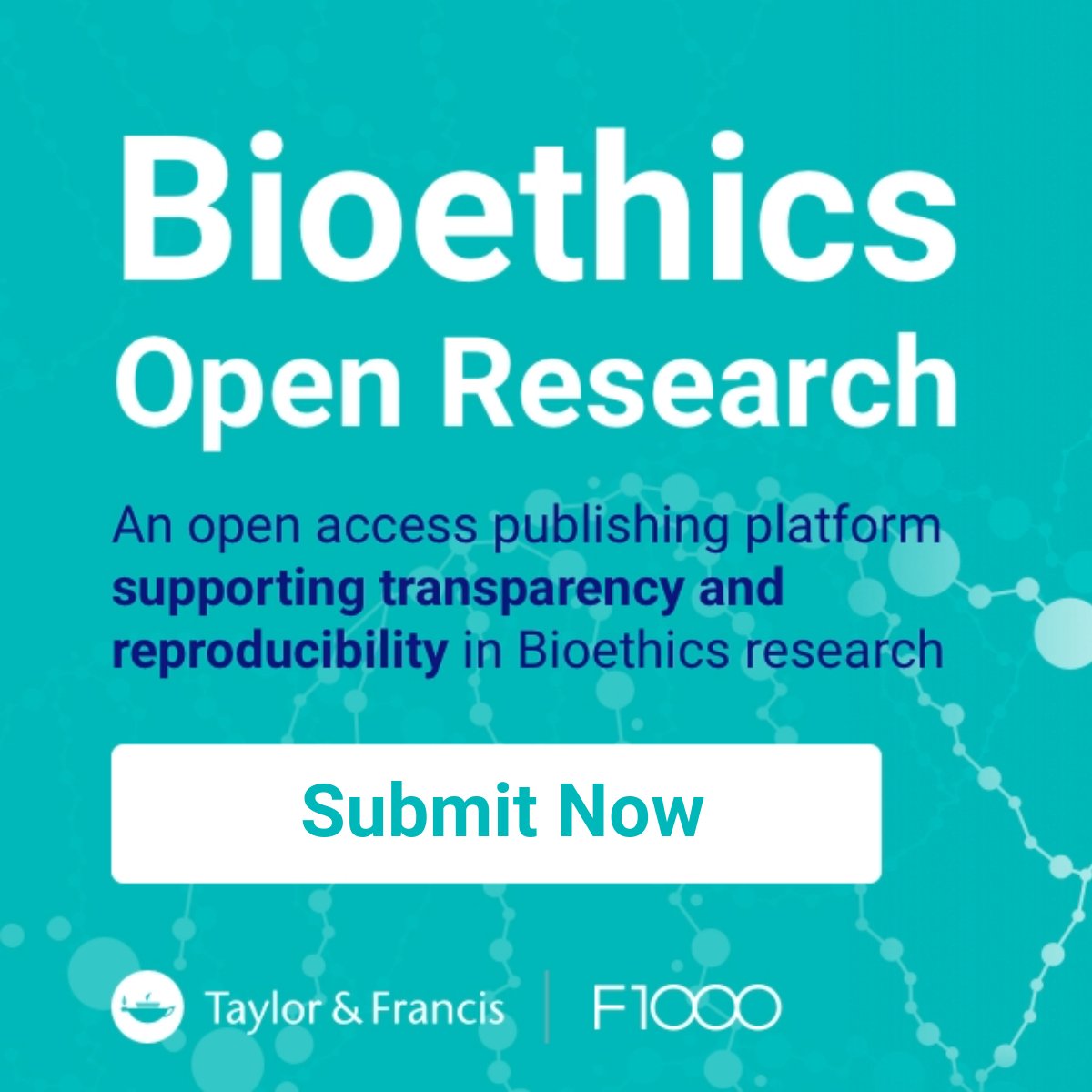 F1000 (@f1000) on Twitter photo Bioethics Open Research is open for submissions.
Created in collaboration with <a href="/WeAreTandF/">Taylor & Francis</a>, & affiliated with <a href="/bioethics_net/">The American Journal of Bioethics</a>, this Platform welcomes submissions in all areas of #Bioethics.
Explore here: spr.ly/60194waW1 Bioethics Open Research is open for submissions.
Created in collaboration with <a href="/WeAreTandF/">Taylor & Francis</a>, & affiliated with <a href="/bioethics_net/">The American Journal of Bioethics</a>, this Platform welcomes submissions in all areas of #Bioethics.
Explore here: spr.ly/60194waW1