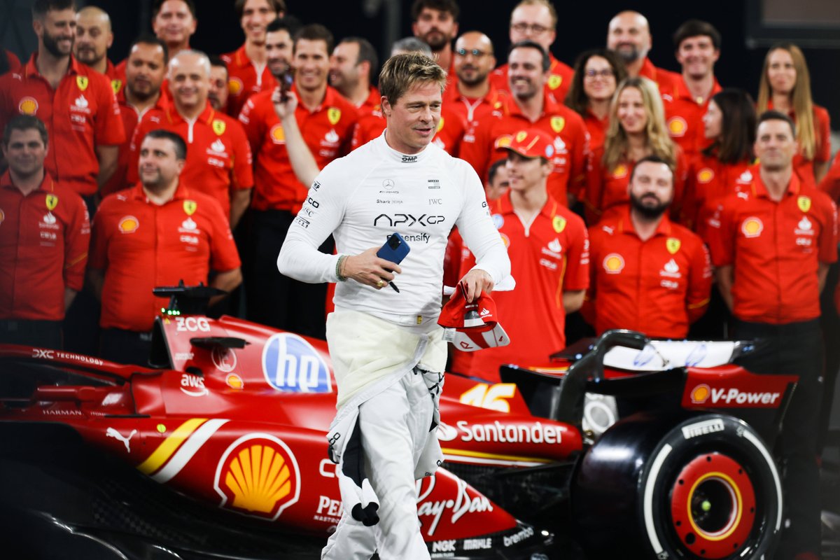 ow.ly/ruXu50WexVz

Au cinéma : "F1, le film" 🍿

Brad Pitt et Damson Idris ne se contentent pas de jouer ! Ils pilotent de véritables voitures de course pendant de vrais week-ends de Grand Prix 🏎️

#F1LeFilm #BradPitt #DamsonIdris