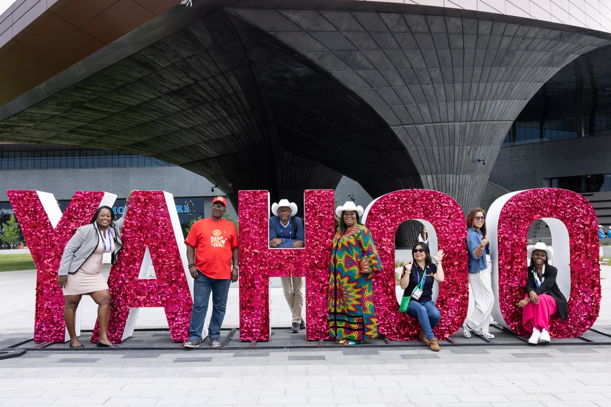 Rotary's tweet image. #Rotary25 summed up in emojis: 🔥🌍🧑🧑🧒🧒✌️🤠🫂🧠🍁🌟🧸
As we wrap up this year’s convention, let's reflect on the power of global collaboration, the need to Unite for Good, and the role each of us plays in building a better world.
It's never easy to say goodbye, but we’re…