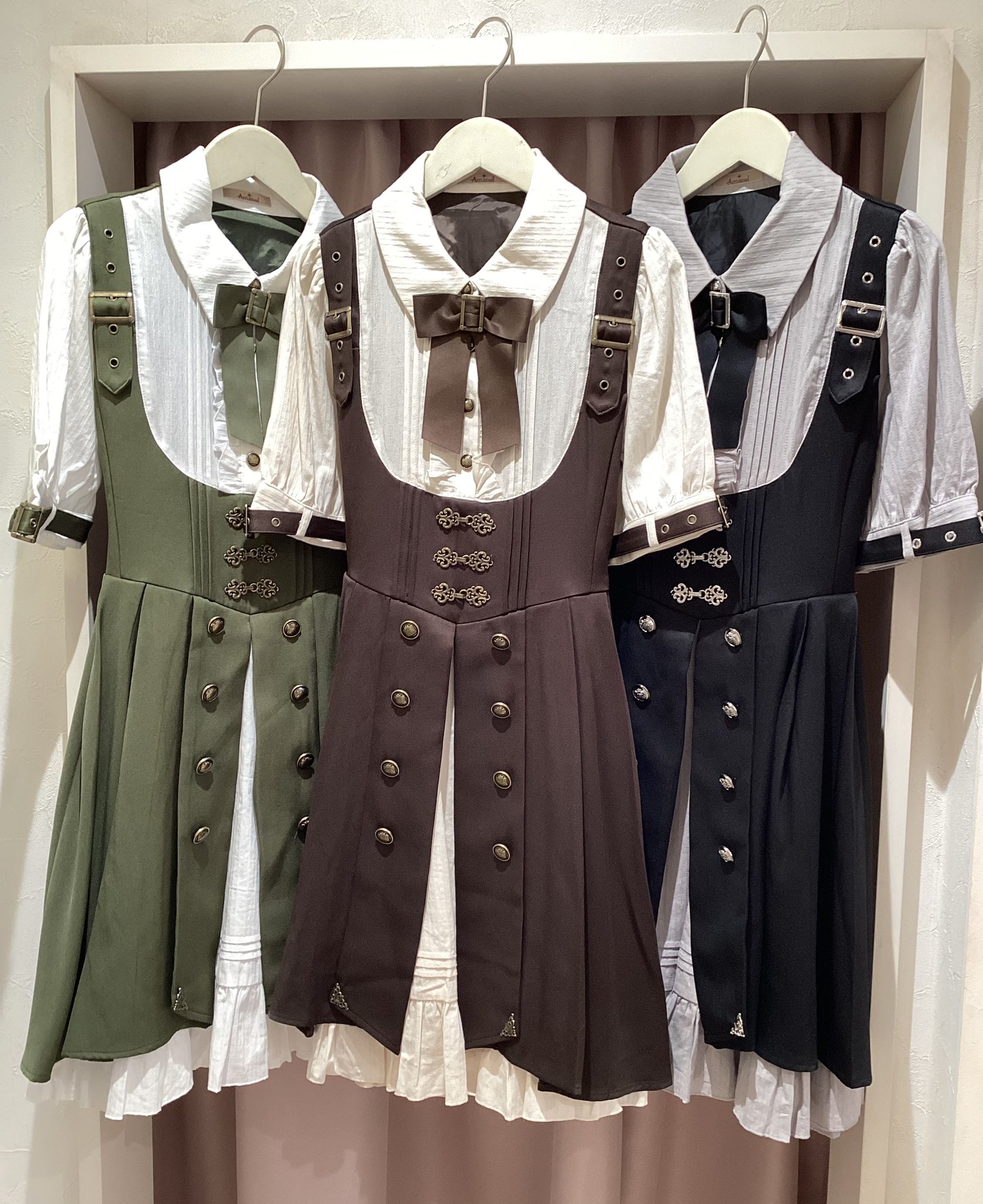 アマベル、Mechanical Doll レイヤードワンピース (ブラウン) Amavel SHIBUYA109店 on X: 