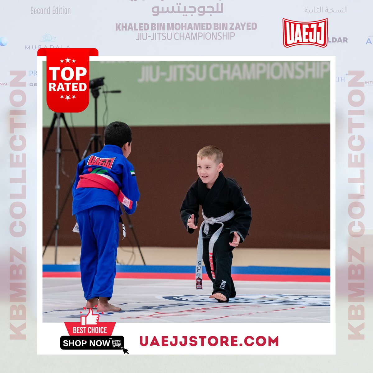 🥋 Future champions in action!

The Khaled Bin Mohamed Bin Zayed Jiu-Jitsu Championship brings out the best in every young warrior.
🔥 Shop the TOP RATED KMBZ Collection now at uaejjstore.com — where performance meets passion!

#UAEJJStore #KMBZCollection #JiuJitsuKids