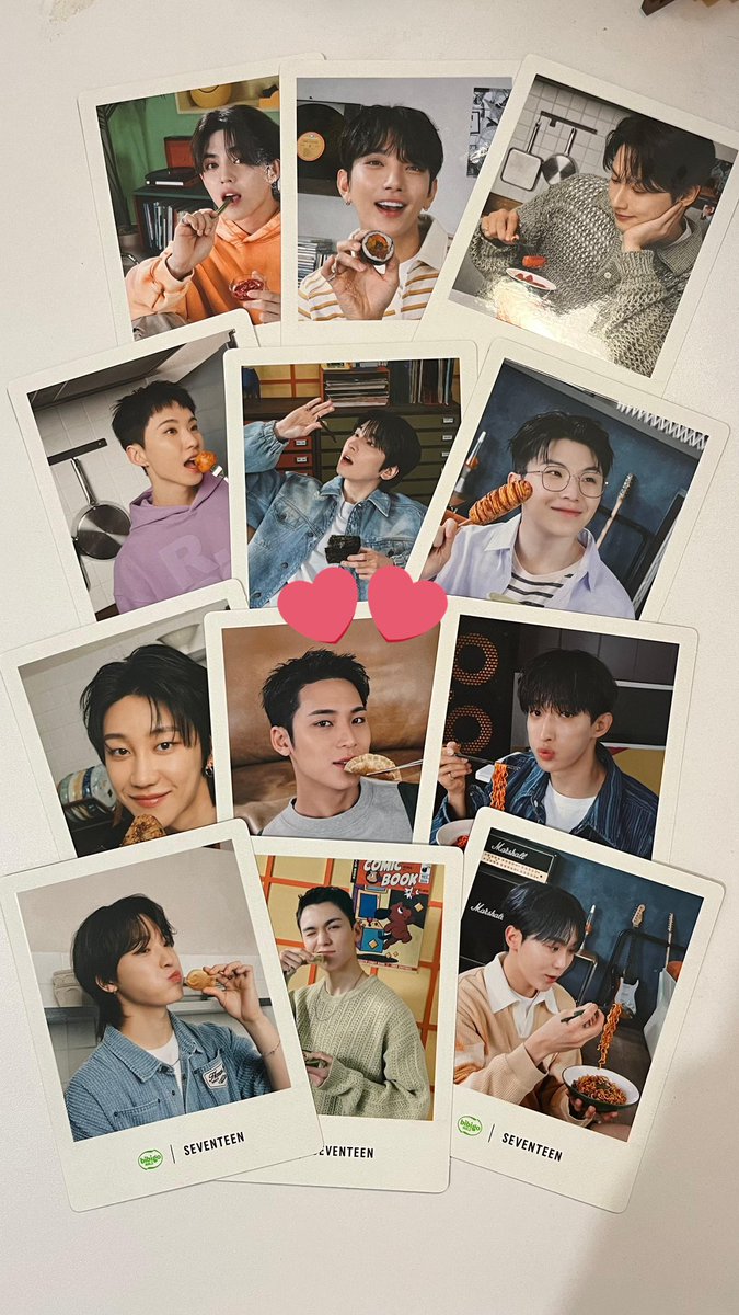 ldhyuckkk's tweet photo. BIBIGO POLAROID SEVENTEEN

💰52.000 (Polaroid svt pilih member+ 2 seawed rasa random bibigo)

scoups ❌
joshua
jun
hoshi
wonwoo ❌
woozi
the8
mingyu ❌
dk ❌
vernon
seungkwan
dino

✅harga udah include fee oyen
✅biaya packing
dom bekasi https://t.co/LTffTFn7xD