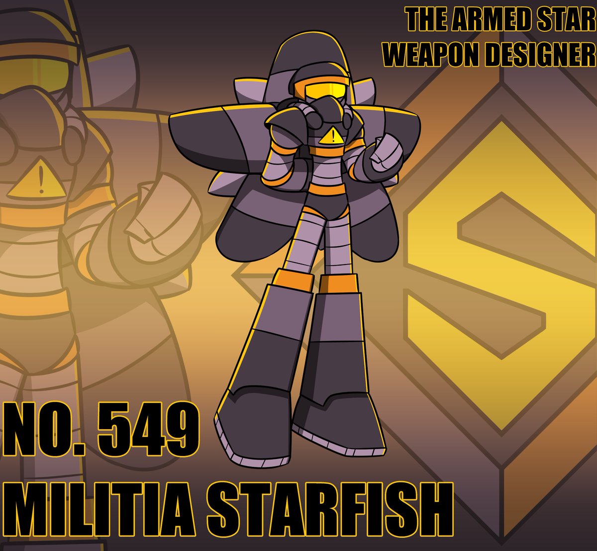 Salvo_Z_Mix's tweet image. Finished another OC after a long time, Militia Starfish, a reploid who specializes in dark matter and weapon designing, remade from an older oc named Missile Strike Starfish!

#MegaMan #MegaManX #Reploid #Robot #Mecha #OC #OCArt #OriginalCharacter