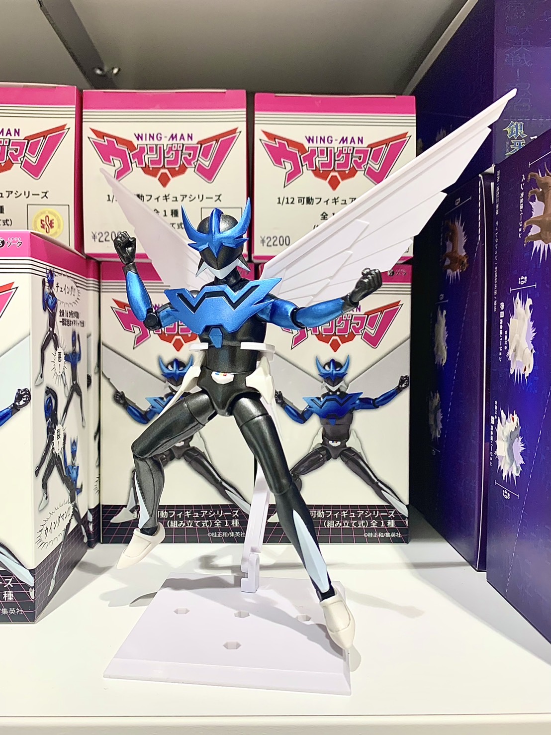 アクリルスタンド付き ウイングマン 完全版 スタジオソータ 可動フィギュア 予約受付終了】1/12可動フィギュアシリーズ ウイングマン 完全版