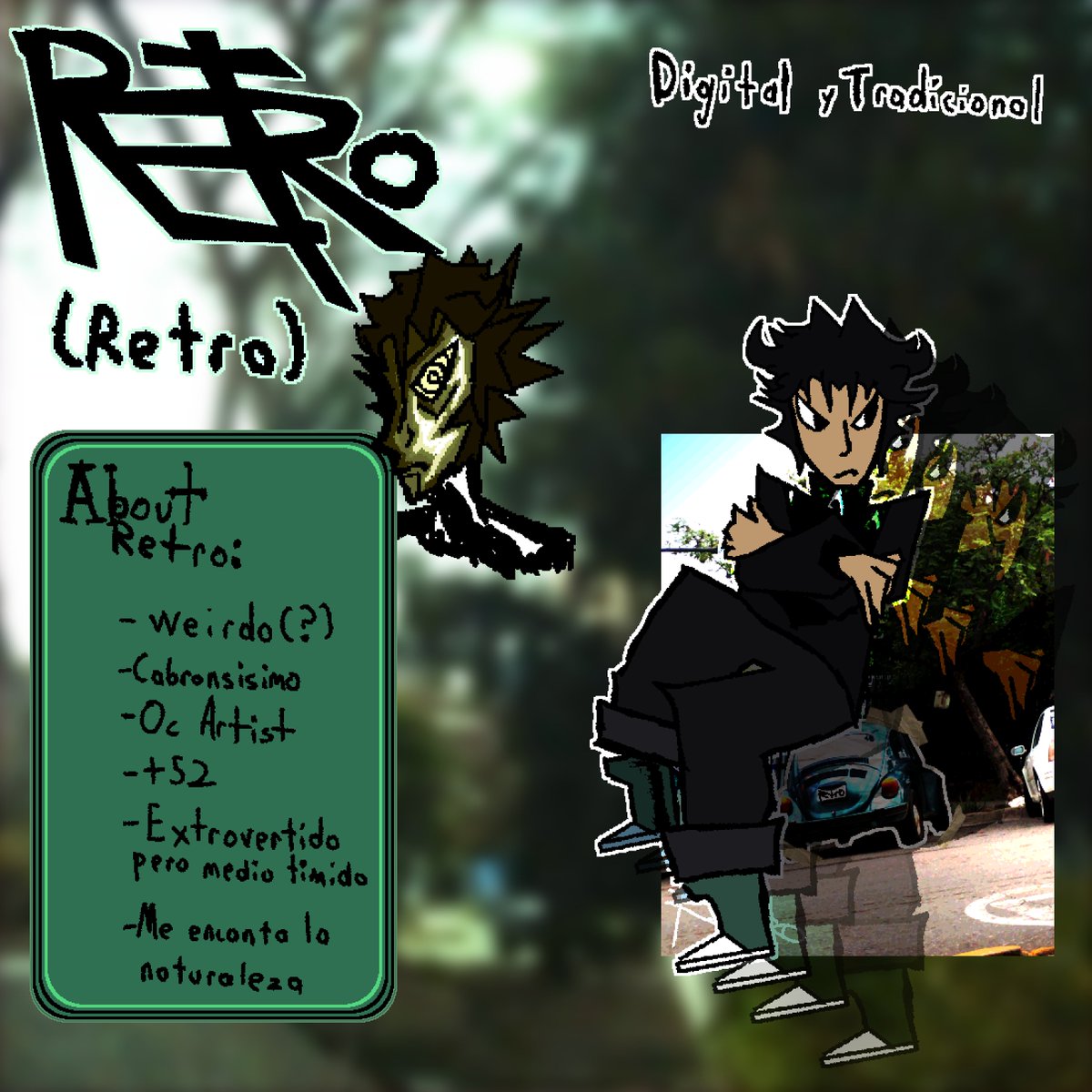 Sinik__'s tweet image. Pa que conozcan algo de mi cabrones
#MeetTheArtist #artmoots