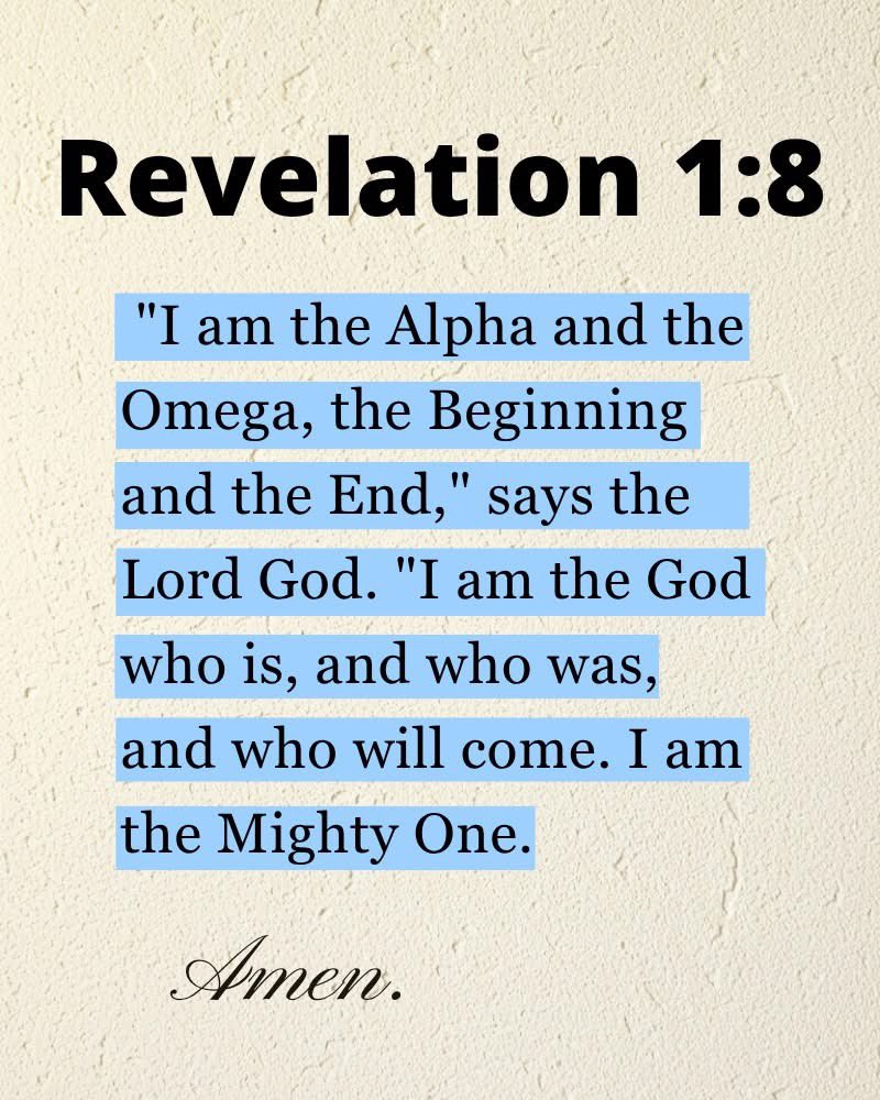 Revelation 1:8