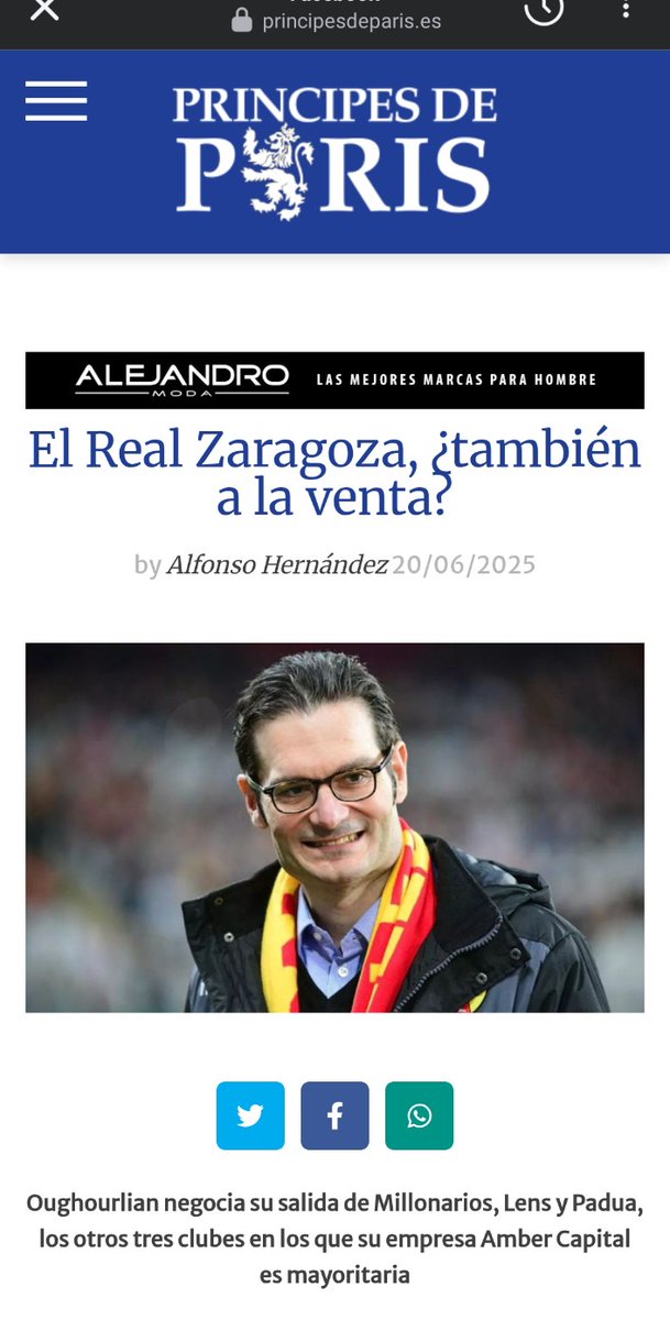 CaicedoBar9431's tweet photo. Oughourlian negocia su salida de millonarios FC , Lens, Padova , los tres clubes en los que su empresa Amber Capital es propietaria. https://t.co/pDpPpz1T9E