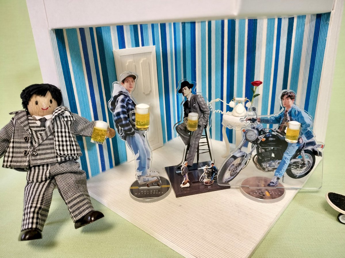 バイクとスケボーでケイン家に乗り込んできた平スタ御一行🛹🏍️あまり