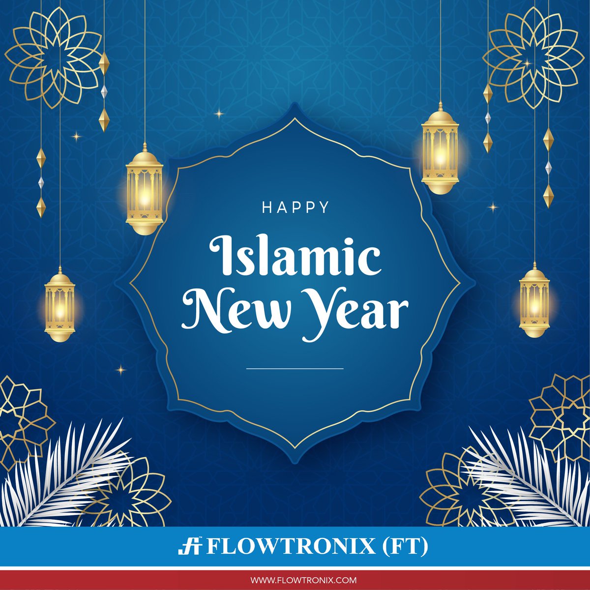 Flowtronix_FT's tweet photo. 𝐇𝐀𝐏𝐏𝐘 𝐈𝐒𝐋𝐀𝐌𝐈𝐂 𝐍𝐄𝐖 𝐘𝐄𝐀𝐑!  Wishing you and your loved ones a year filled with blessings, peace, and new beginnings!

#IslamicNewYear2025 #happyhijri1447 #hijrinewyear2025 #NewBeginnings https://t.co/YCpZmA9u70