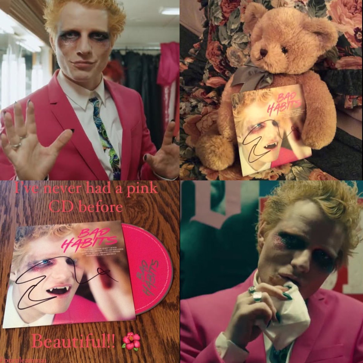 Celebrating 4 years of our favorite Vampire 🦇💗
Happy Birthday to ‘Bad Habits’ 💖

Those Black Fingernails, tho! 🖤🖤🔥🔥

#EdSheeran