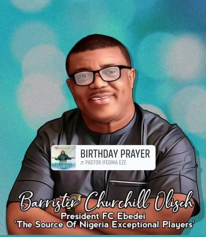 Happy Birth Date to the driving force behind our success, President <a href="/fcebedei/">fcebedei</a> Barrister Churchill Oliseh!

We deeply appreciate your unwavering support, mentorship, and dedication. Your remarkable expertise is truly commendable!

From all of us @ Elebuibon Boyz

<a href="/FredrickOliseh/">F. A. Oliseh</a>