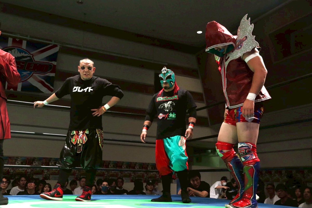 landsendsai's tweet image. 久々のKAZMA SAKAMOTOは
やっぱり凄かった

また色々このタッグでやりたい事あるから
また後日！

#GLEAT
#グレイト
#KAZMASAKAMOTO