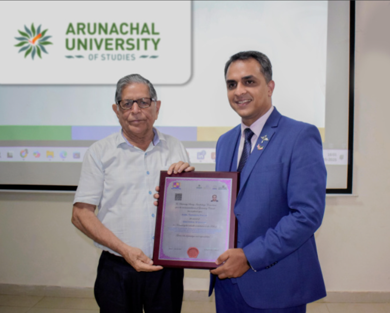 eloitcom's tweet photo. Led by faith, honoured with grace! Congratulations to our CEO Dr. Thomson Philip on receiving an Honorary Doctorate from Arunachal University.

#Leadership #Inspiration #Eloit https://t.co/7OGF2lmZwE