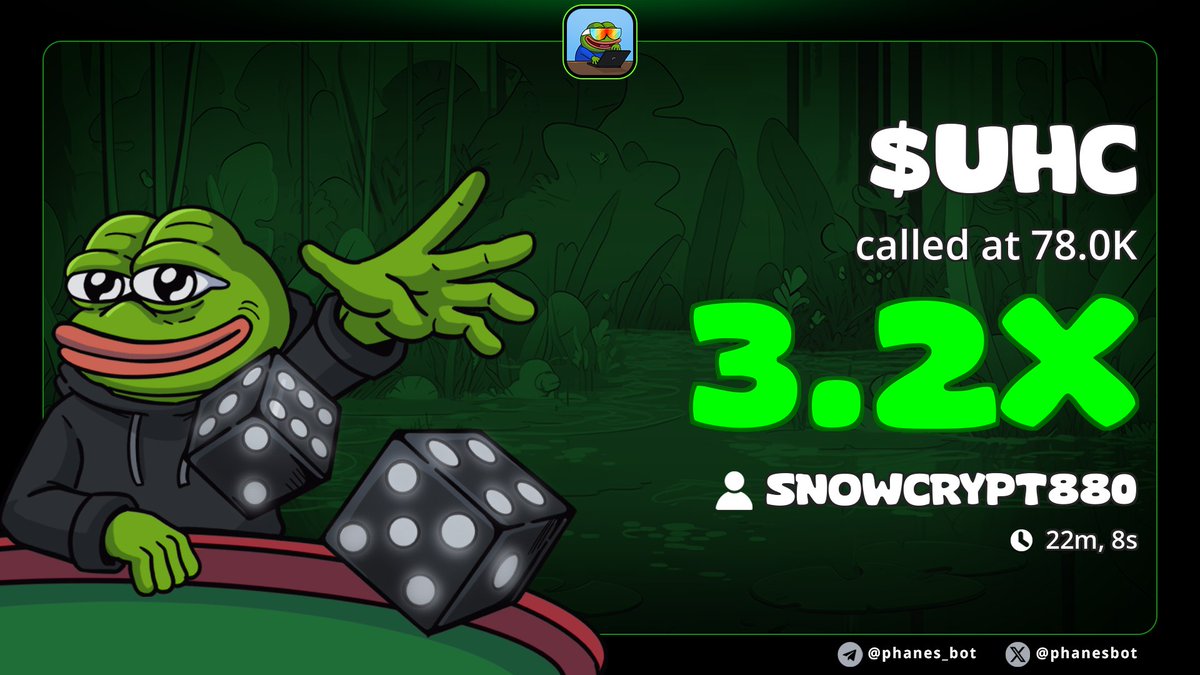 snowcrypt880's tweet photo. $UHC ANOTHER ONE

HERE TO CATCH THEM ALL

STAY FADING SMALL ACCOUNTS https://t.co/FD0xuiE9c7