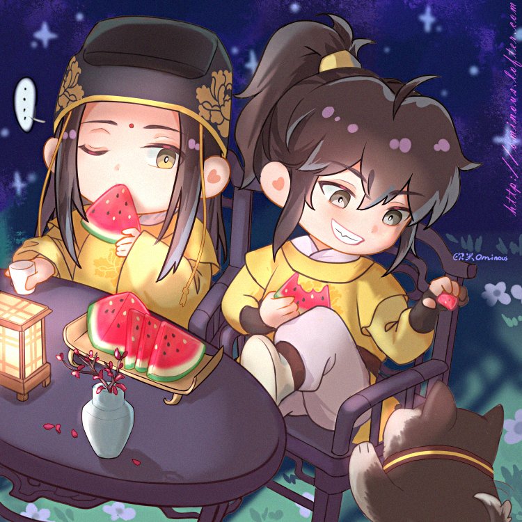 🎨
吃瓜🍉🍉🍉
恶友组 友情向

#jinguangyao
#xueyang #魔道祖師