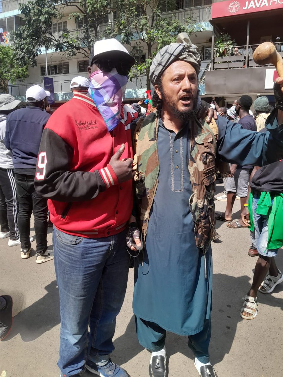 Thee_mavERIC's tweet photo. Bishop Masinde's daughter is organising the stabbing &amp; raping of women, Citam is closing its doors on those seeking a safe space from goons &amp; rapists. In contrast, Jamie Mosque provides shelter &amp; medical camps during all maandamanos &amp; their Imam joins us on the streets. Think https://t.co/0RufoFQRVa