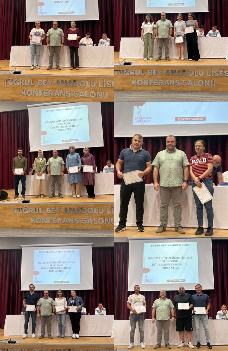 📚 Eğitim yolculuğumuzda birlikte emek veren öğretmenlerimizi unutmayan Okul Müdürümüz Başöğretmen Musa Okumuş, yıl boyunca gösterdikleri özverili çalışmalar ve eğitime sundukları katkılar için kendilerine teşekkür belgelerini takdim etti.