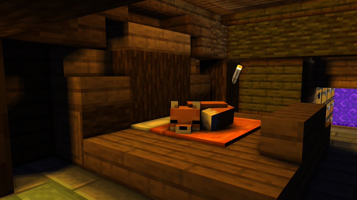 Minecraft Fox! tweet media
