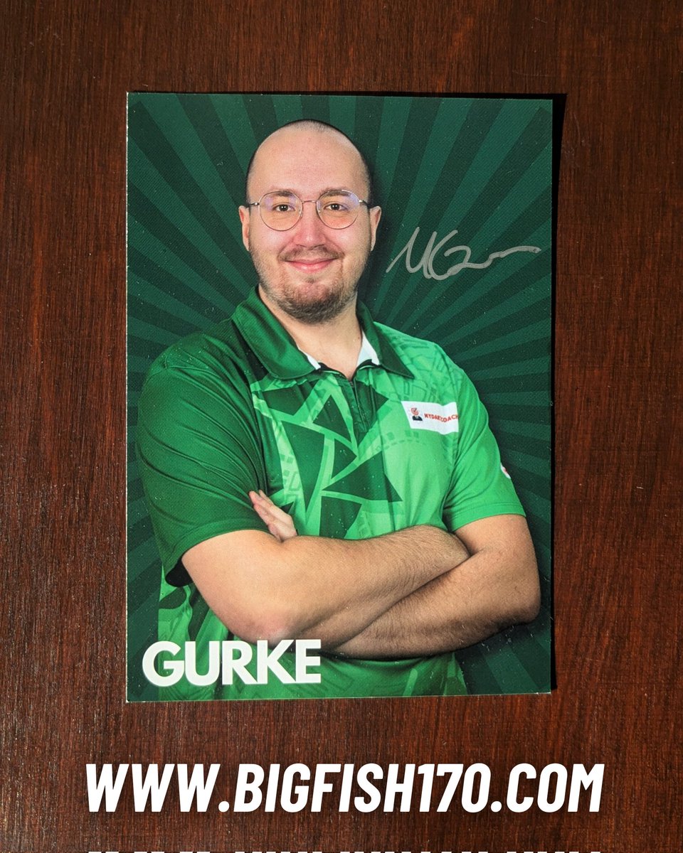 MyDartCoach's tweet image. GURKE AUTOGRAMMKARTE 🥒

Ab jetzt erhältlich.

bigfish170.com/products/autog…