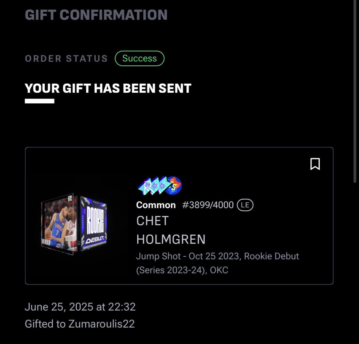 Congrats <a href="/mimisHalk/">Dimitris Chalkidis</a>, you won the Chet TSD!