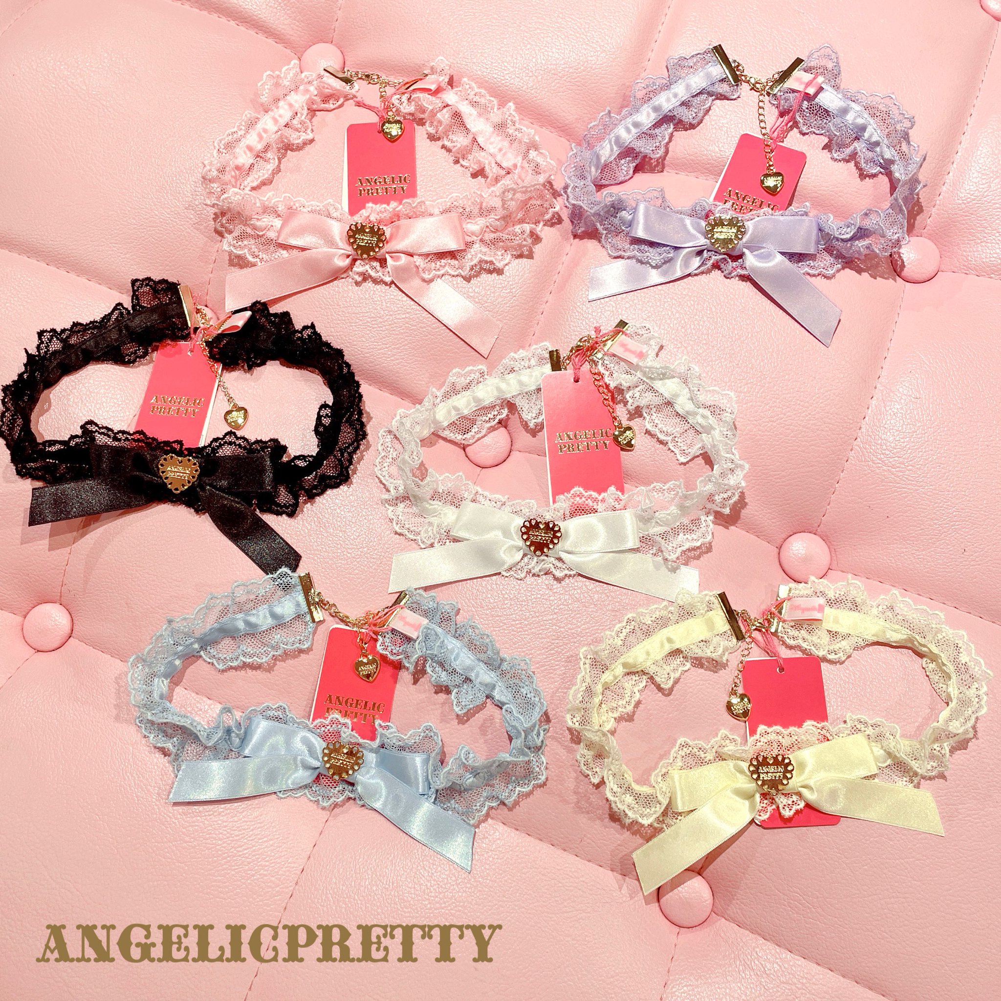 チョーカー付きサテンフリルBL - Ank Rouge(アンクルージュ)の