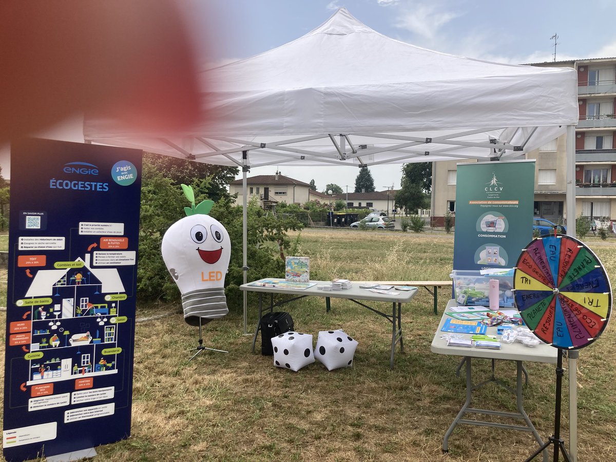 MirabelAurelie's tweet photo. 🌿 Hier à Villemur-sur-Tarn, animation à l’occasion de la fête de la Voie Verte avec l’OPH31, la CLCV 31 et @ENGIEpartFR !
🔥 Malgré la chaleur, beaucoup de monde à notre atelier éco-gestes : infos utiles, échanges concrets et ambiance conviviale 💬♻️
Un grand merci à tous 🙌 https://t.co/U7dwvPpVul