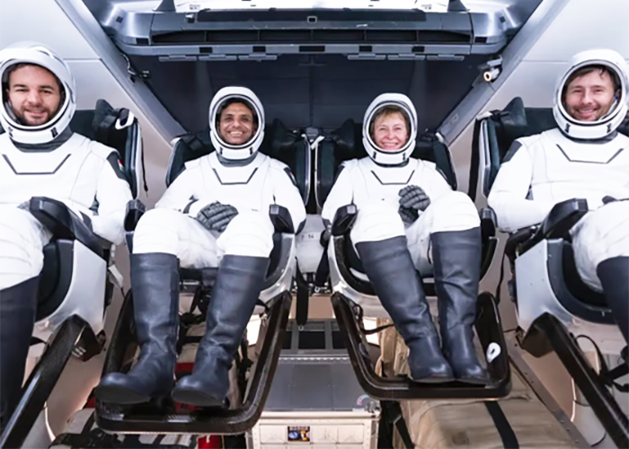 yespunjab's tweet photo. Indian astronaut Shubhanshu Shukla orbiting Earth, to dock today at space station  https://t.co/bWvGgYaH8P

#ShubhanshuShukla #IndiaInSpace #ISS #AxiomMission4 #Ax4 #ISRO #SpaceX #IndianAstronaut #SpaceInnovation #MicrogravityResearch #IndiaRising #SpaceScience #ProudMoment https://t.co/7htvXyPIRL