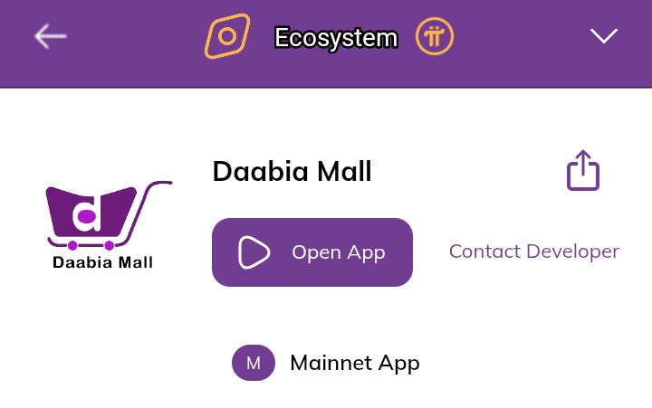 PiByChristian's tweet photo. 🚨 Daabia Mall is now a PiNet Mainnet app
It’s fully functional but currently wide open no merchants onboard yet.
This is your chance to be one of the first to build on a growing Web3 marketplace.
#PiNetwork #BuiltOnPi $Pi $TON $ICE https://t.co/A1KS3DHAeY