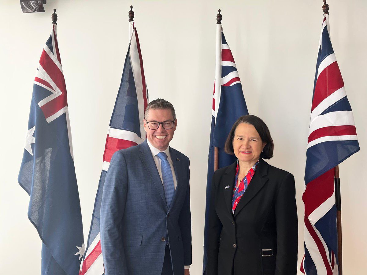 Sarah MacIntosh (@sarahmacfcdo) on Twitter photo More from π¬π§ Minister <a href="/CatherineWest1/">Catherine West</a> visit to Australia. Great meeting in Sydney with the Hon <a href="/PatConroy1/">Pat Conroy MP</a> , π¦πΊMinister for Pacific Affairs, to discuss joint working and shared interests in the amazing Pacific.
π¬π§π€π¦πΊ <a href="/ukinaustralia/">UK in Australia π¬π§π¦πΊ</a> More from π¬π§ Minister <a href="/CatherineWest1/">Catherine West</a> visit to Australia. Great meeting in Sydney with the Hon <a href="/PatConroy1/">Pat Conroy MP</a> , π¦πΊMinister for Pacific Affairs, to discuss joint working and shared interests in the amazing Pacific.
π¬π§π€π¦πΊ <a href="/ukinaustralia/">UK in Australia π¬π§π¦πΊ</a>