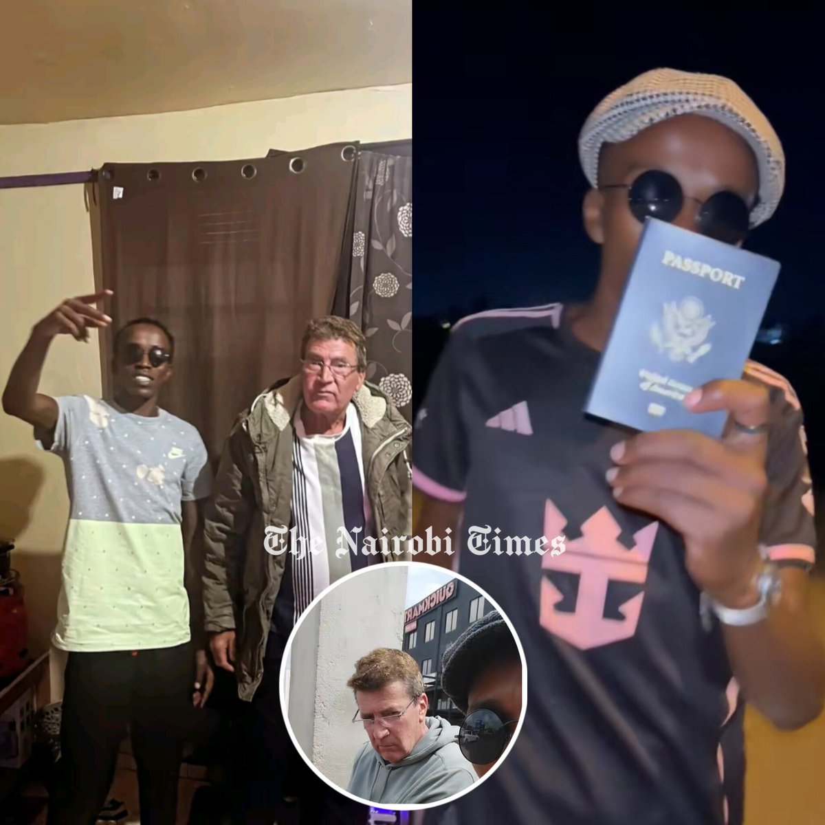 TheNairobiTimez's tweet photo. Gen Z Who Was Hosting a Stranded Foreigner in his Bedsitter Finally Recovers his Passport, Video 👇 https://t.co/gWk710F1MG