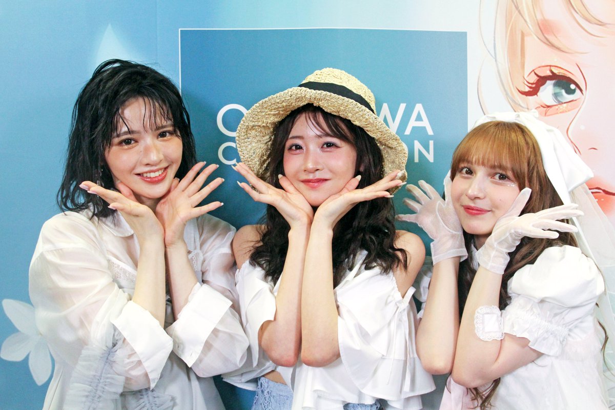 FRUITS ZIPPER櫻井優衣&鎮西寿々歌&早瀬ノエル、沖縄コレクション出演