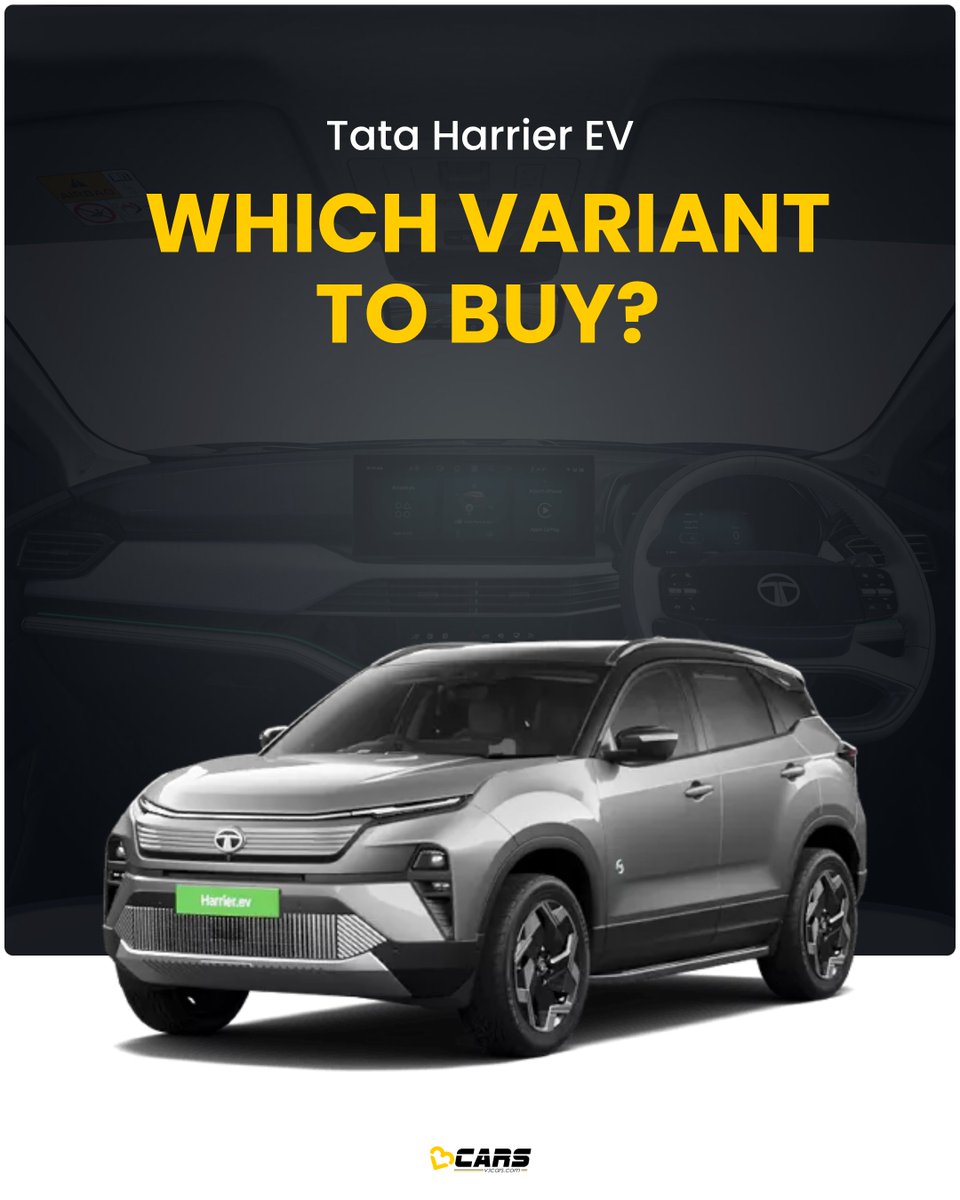 v3cars's tweet photo. Find out which variant of the 2025 Tata Harrier EV you should buy. #V3Certified
https://t.co/nnlLyUgg4E

#V3Cars #V3CarsVE #V3VE #V3CarsVariantsExplained #V3VariantsExplained #V3CarsRecommendation #Tata #HarrierEV #SUV https://t.co/1SfiB1REn3