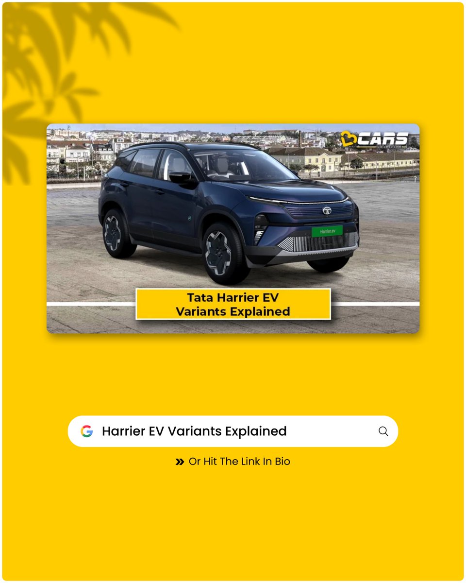 v3cars's tweet photo. Find out which variant of the 2025 Tata Harrier EV you should buy. #V3Certified
https://t.co/nnlLyUgg4E

#V3Cars #V3CarsVE #V3VE #V3CarsVariantsExplained #V3VariantsExplained #V3CarsRecommendation #Tata #HarrierEV #SUV https://t.co/1SfiB1REn3