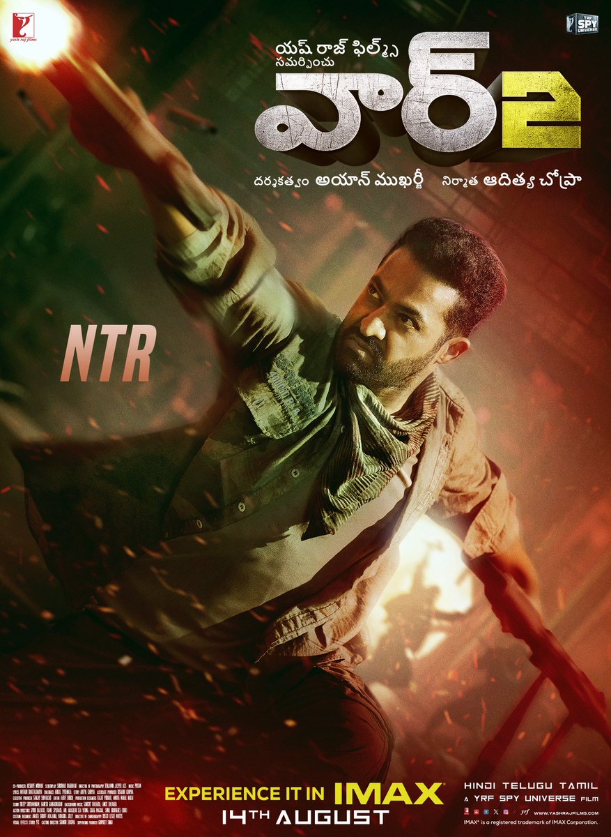 Kiara Advani (@advani_kiara) on Twitter photo #50DaysToWar2
The countdown begins💥🔥
Releasing in Hindi, Telugu & Tamil on August 14th in cinemas worldwide! <a href="/iHrithik/">Hrithik Roshan</a> | <a href="/tarak9999/">Jr NTR</a> | #Ayanmukerji | #War2 | #YRFSpyUniverse | <a href="/yrf/">Yash Raj Films</a> #50DaysToWar2
The countdown begins💥🔥
Releasing in Hindi, Telugu & Tamil on August 14th in cinemas worldwide! <a href="/iHrithik/">Hrithik Roshan</a> | <a href="/tarak9999/">Jr NTR</a> | #Ayanmukerji | #War2 | #YRFSpyUniverse | <a href="/yrf/">Yash Raj Films</a>
