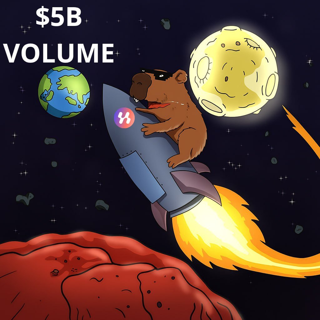 Hold on, Community🥶

$5 billion is probably nothing.

Please hold on and work harder to double this in two weeks. 😏