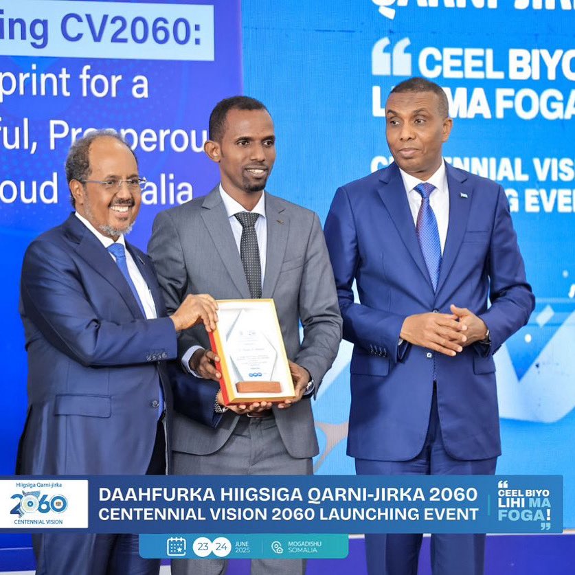 Proud to be awarded by H.E. the President and H.E. the PM for my role in developing the Centennial Vision 2060, a bold roadmap for our nation’s future. Hopeful that this transformative agenda will be fully implemented. Together, we can turn CV2060 into reality.