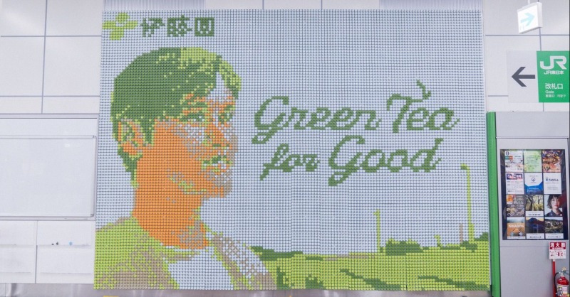 大谷翔平選手を「ペットボトルキャップ」で描いたアートが登場