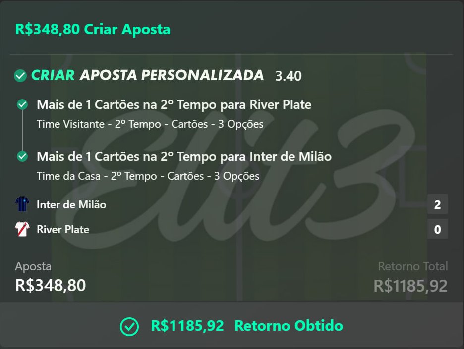 Aconteceu de novo de graça para todos!!!
Odd 13.00 ✅
Odd 3.40  ✅

Vem forrada junto no grupo! 👇🏼
t.me/+-9TTYeD17NQyN…