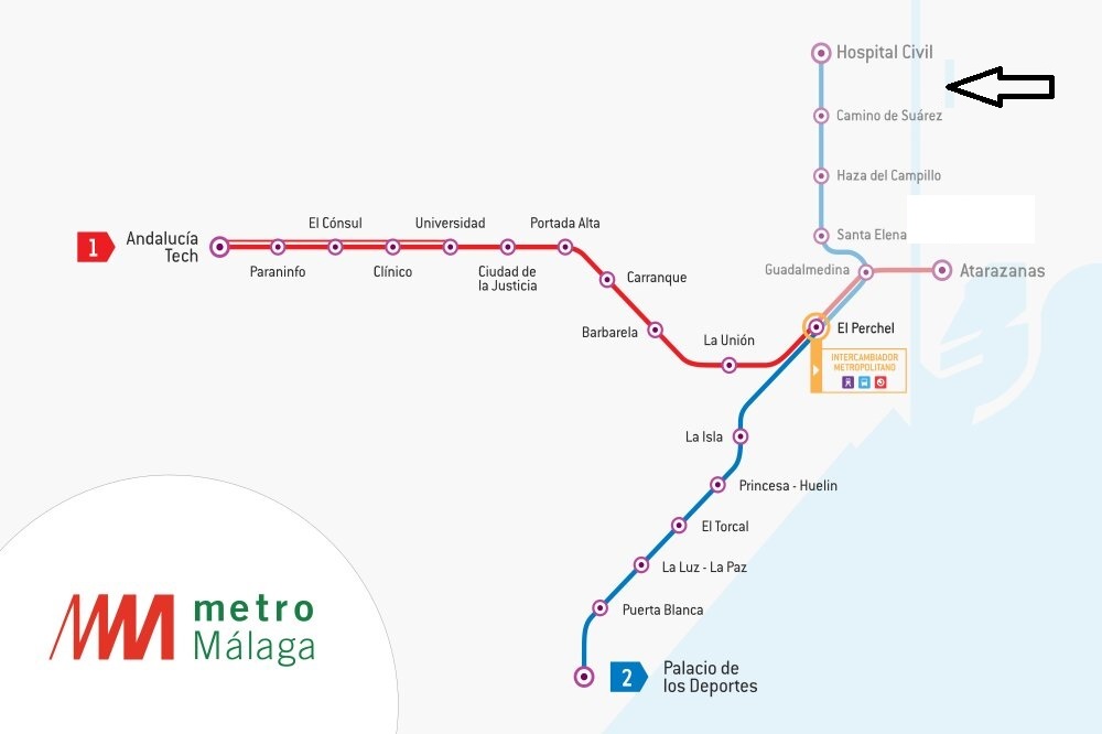 Málaga: Licitado por 61 M€ el tercer y último tramo de la ampliación de la L2 del Metro a Hospital Civil vialibre-ffe.com/noticias.asp?n…  <a href="/AraceliPardal/">Araceli Pardal</a>