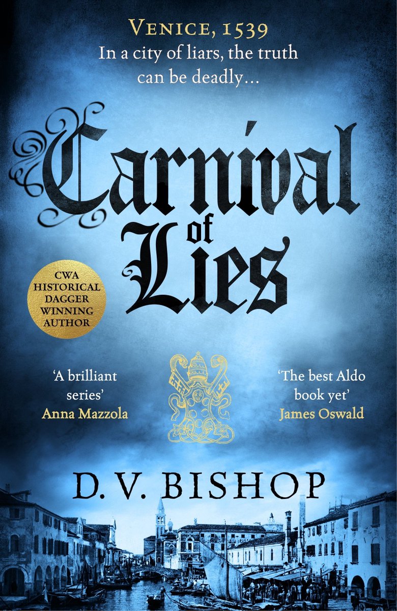 Happy Publication Day! This book should fly off the shelves. 

Carnival of Lies by D.V. Bishop <a href="/dvbishop/">Arch Bishop Miller</a>.com <a href="/lucythefirst/">Lucy Doncaster</a>

liveanddeadly.net/2025/06/26/car…
