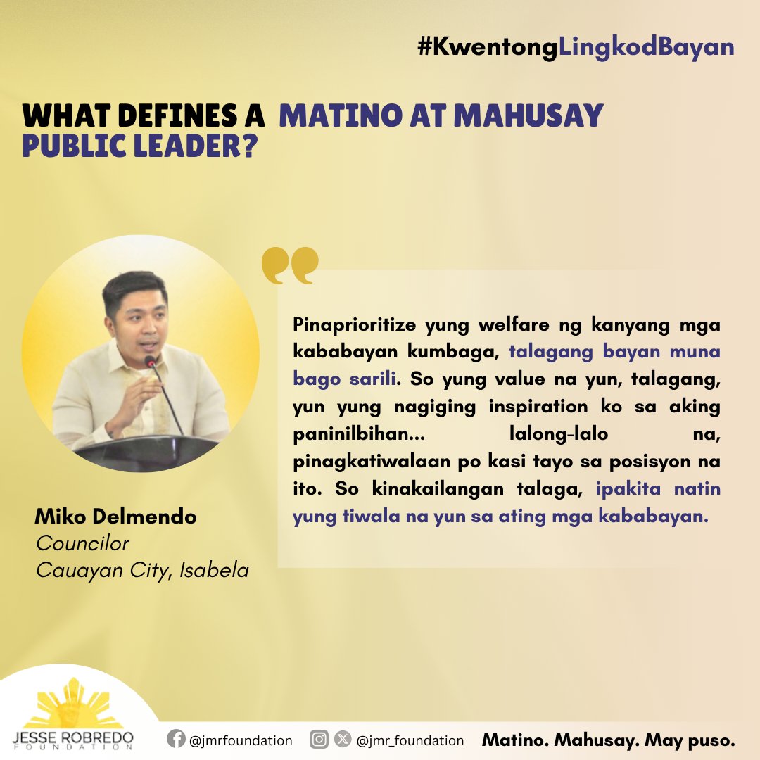 Jesse M. Robredo Foundation tweet media