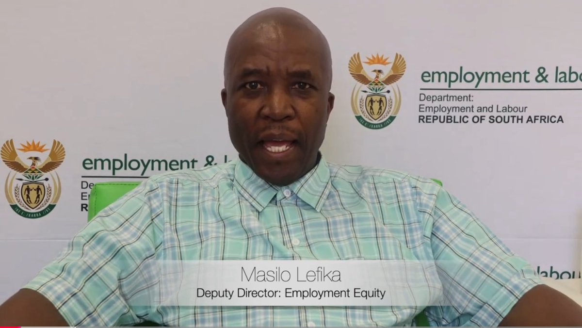 [Watch ] 🎥 Masilo Lefika on 2025 Employment Equity Roadshows
youtu.be/5yFxxCisXcc?si…
#Yazini #ServicedeliveryZA #GovZAUpdates