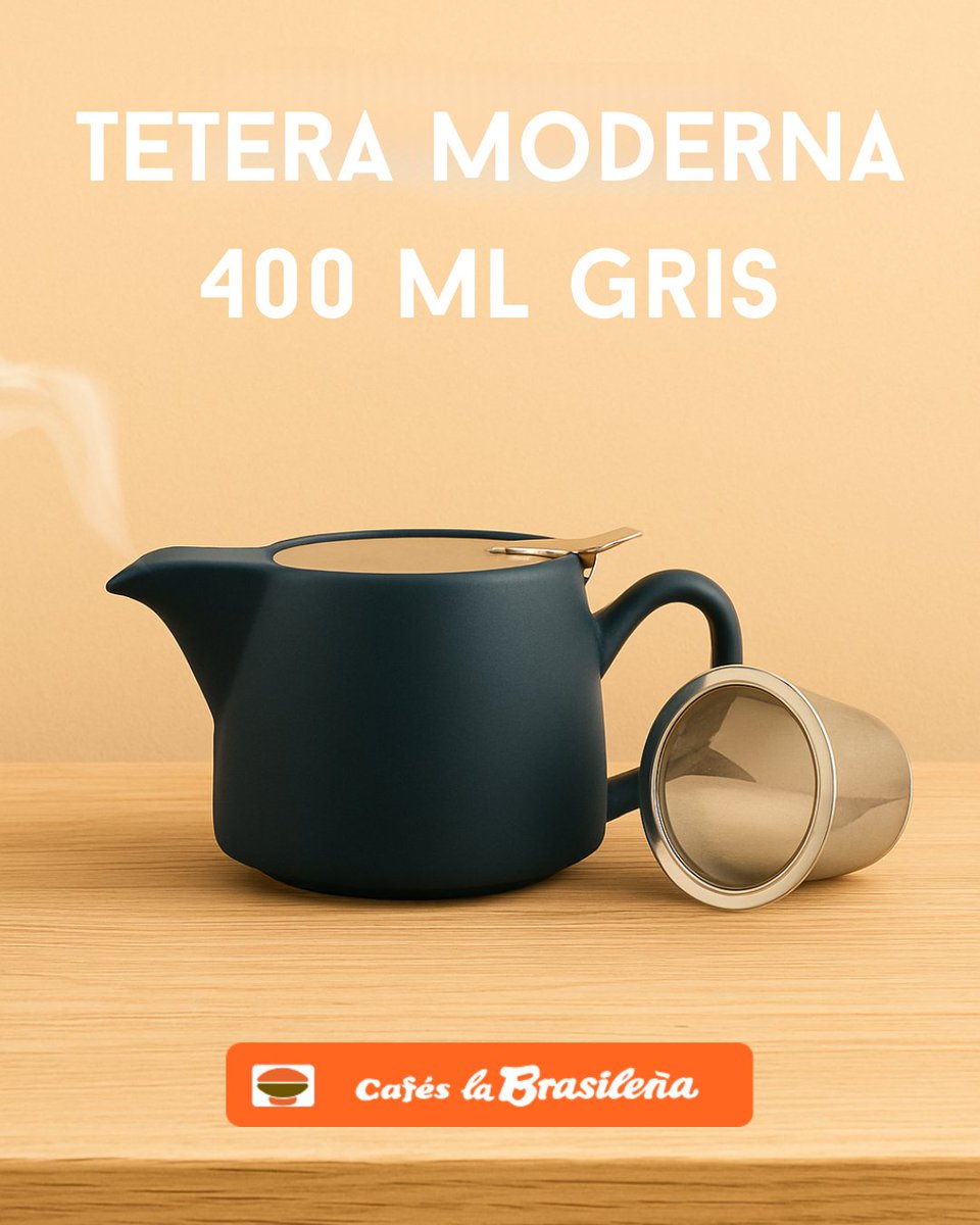 Sencillez y estilo en cada infusión.
Nuestra tetera moderna convierte el ritual del té en puro diseño.
Descúbrela en nuestra tienda online.

cafeslabrasilena.es/producto/teter…