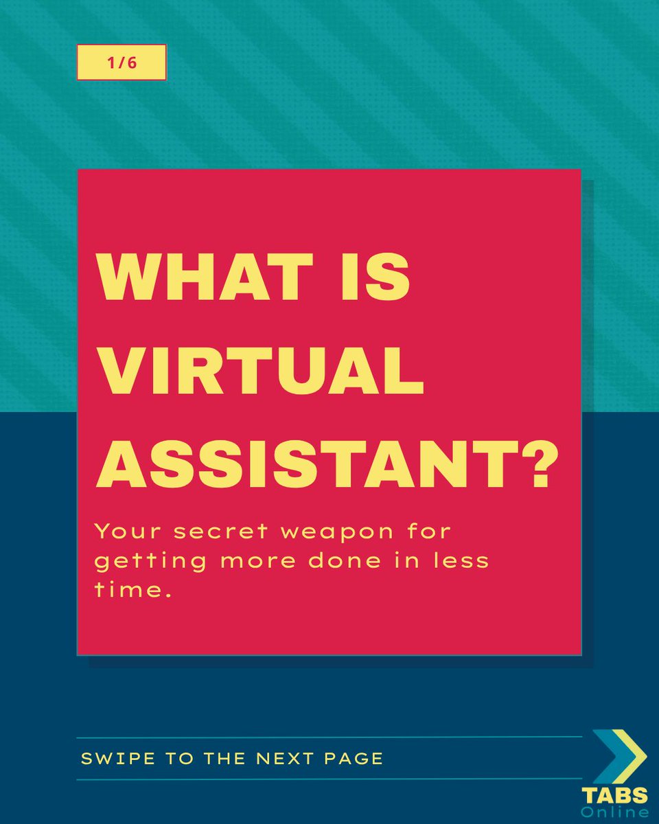 TABSOnlinexxv's tweet photo. What is a Virtual Assistant?
#TABSONLINE #TAKINGASSISTANCEBEYONDSTANDARD #WhatIsAVirtualAssistant #VirtualAssistant #VAsupport #OnlineAssistant #RemoteWorkSupport #SmartSupport #DelegateToElevate #OnlineBusinessHelp #WorkSmart #VAservices #AdminSupport #TimeSaver https://t.co/DjZeuiIhMT