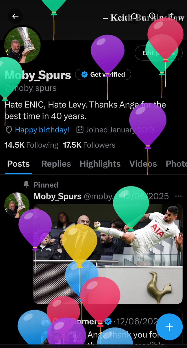 moby_spurs's tweet image. Got that bloody glitch again.
Is anyone else’s Twitter, hips, eye sight, hearing, and hairline playing up too???