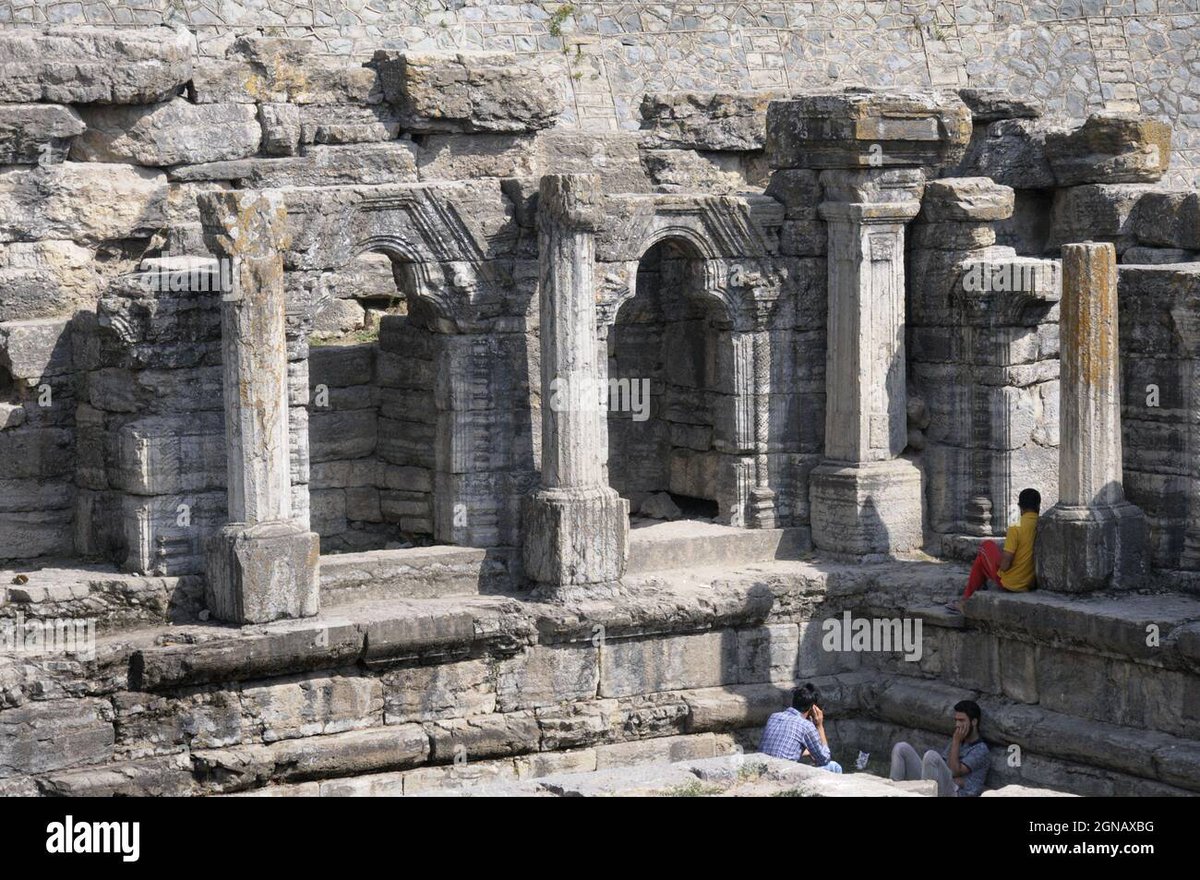 Aishwarya Ananthkumar (@aishwarya_a_k) on Twitter photo This is the Glorious Avantiswami temple of Kashmir
destroyed and plundered by the murderer Sultan Butshikan (Transl. Hindu Idol Breaker)
It’s high time it is restored to its original splendor!
<a href="/OmarAbdullah/">Omar Abdullah</a> <a href="/manojsinha_/">Manoj Sinha</a> <a href="/panditaAPMCC63/">Ravinder Pandita(Save Sharda)</a> <a href="/MirJunaidJKWP/">Mir Junaid</a> <a href="/AdityaRajKaul/">Aditya Raj Kaul</a> This is the Glorious Avantiswami temple of Kashmir
destroyed and plundered by the murderer Sultan Butshikan (Transl. Hindu Idol Breaker)
It’s high time it is restored to its original splendor!
<a href="/OmarAbdullah/">Omar Abdullah</a> <a href="/manojsinha_/">Manoj Sinha</a> <a href="/panditaAPMCC63/">Ravinder Pandita(Save Sharda)</a> <a href="/MirJunaidJKWP/">Mir Junaid</a> <a href="/AdityaRajKaul/">Aditya Raj Kaul</a>