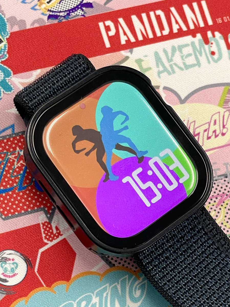 卓球🏓とランニング🏃‍♀️の記録取りたくなってApple Watch購入。
ウォッチフェイスを先日撮影させて貰った石山選手のチキータで作ってみた📷✨✨✨
因みに現在この石山選手の影絵で新しいユニフォームデザインが進行してます✨お楽しみに😊😄